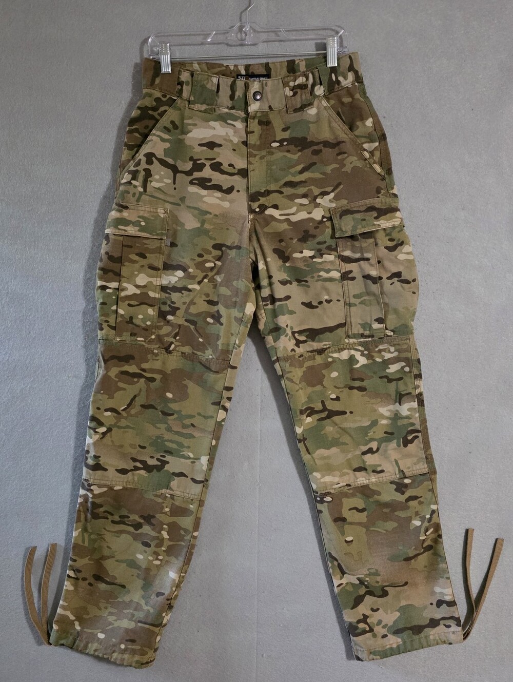 NWOT 5.11 Tactical Mens Relaxed Fit Multicam TDU Cargo Ripstop Pants Size Medium